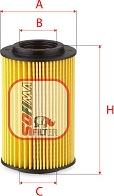 Sofima S 5054 PE - Oil Filter www.autospares.lv