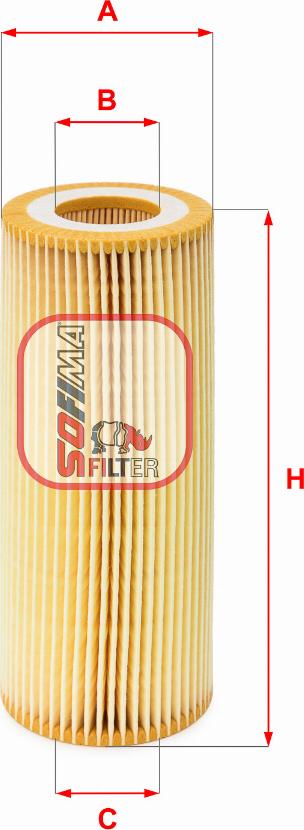 Sofima S 5021 PE - Oil Filter www.autospares.lv