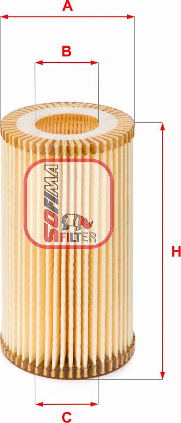 Sofima S 5159 PE - Oil Filter www.autospares.lv