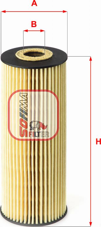 Sofima S 5162 PE - Oil Filter www.autospares.lv