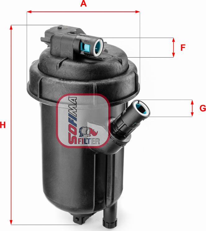 Sofima S 5125 GC - Fuel filter www.autospares.lv