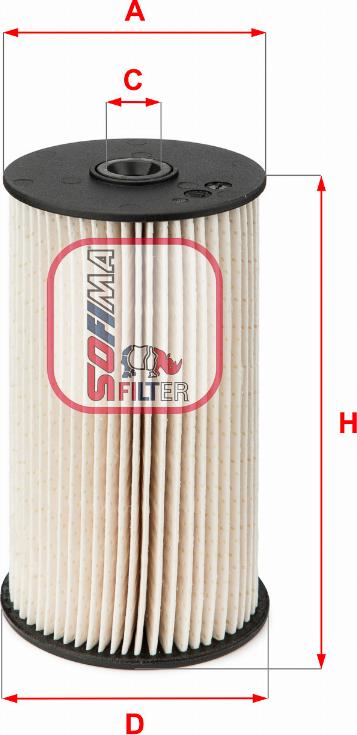 Sofima S 6007 NE - Fuel filter www.autospares.lv