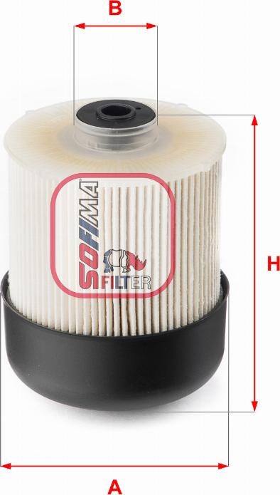 Sofima S6115NE - Degvielas filtrs www.autospares.lv