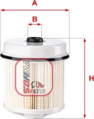 Sofima S 6132 NE - Degvielas filtrs autospares.lv