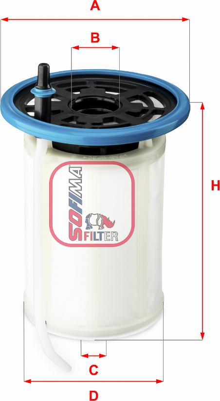 Sofima S 0H2O NE - Fuel filter www.autospares.lv