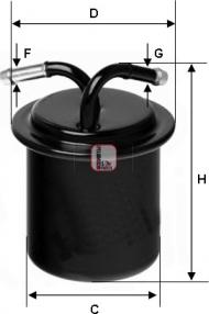 Sofima S 1541 B - Fuel filter www.autospares.lv