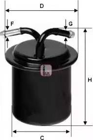 Sofima S 1593 B - Fuel filter www.autospares.lv