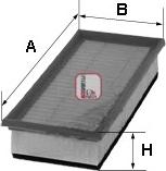 Sofima S 3125 A - Gaisa filtrs autospares.lv