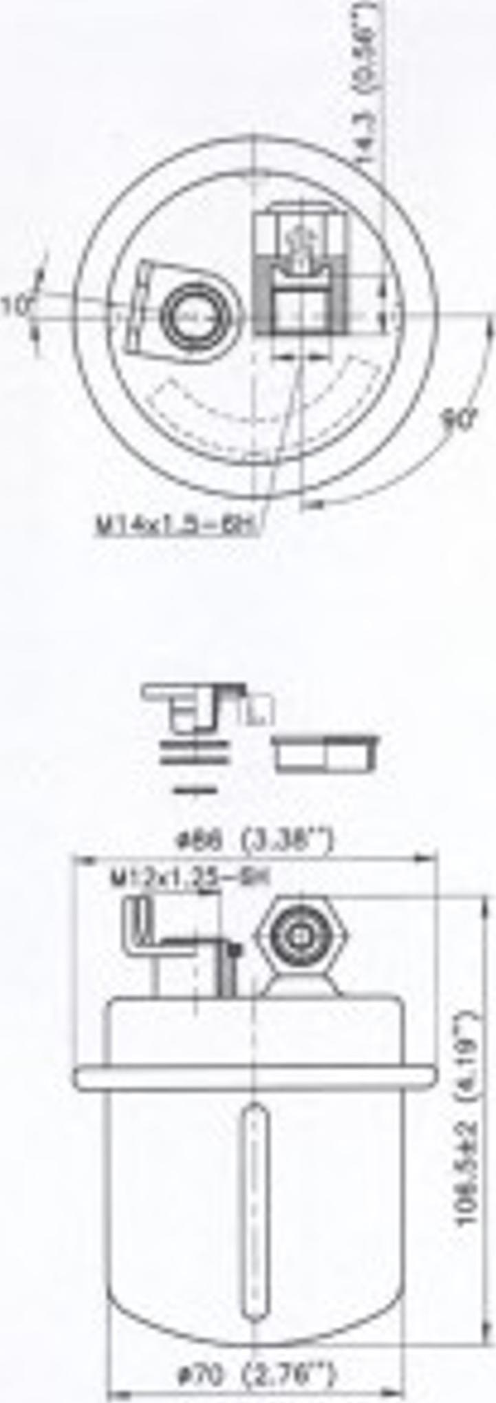 Sofima S 1617 B - Топливный фильтр www.autospares.lv