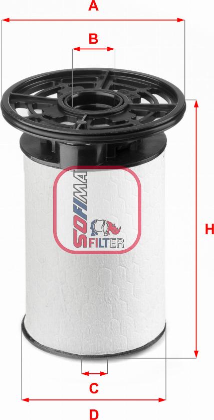 Sofima S 6076 NE - Fuel filter www.autospares.lv