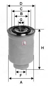 Sofima S 3570 NR - Fuel filter www.autospares.lv