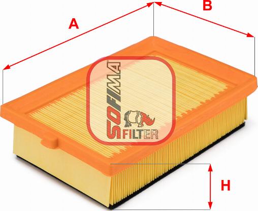 Sofima S 3607 A - Gaisa filtrs autospares.lv