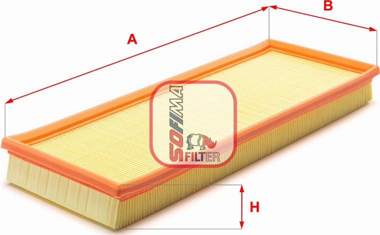 Sofima S 3024 A - Gaisa filtrs autospares.lv