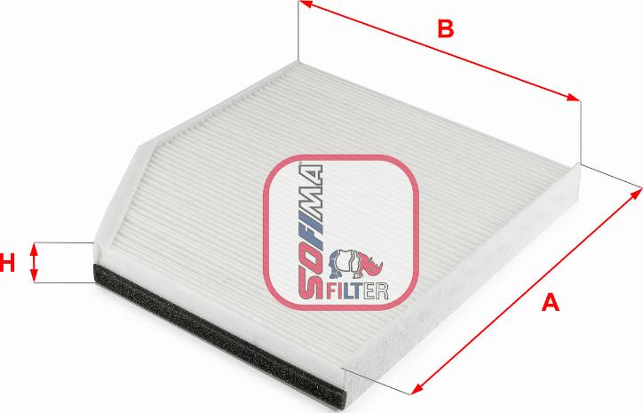 Sofima S 3323 C - Filtrs, Salona telpas gaiss www.autospares.lv