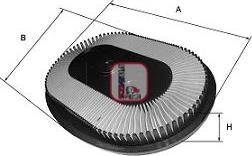 Sofima S 3210 A - Air Filter, engine www.autospares.lv