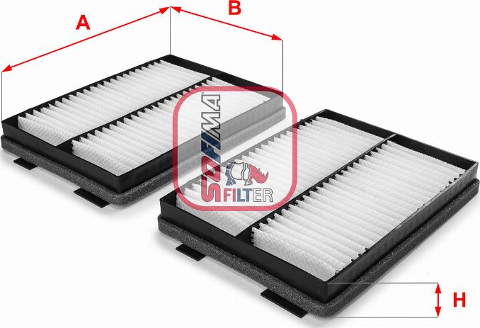 Sofima S 3234 C - Filtrs, Salona telpas gaiss autospares.lv