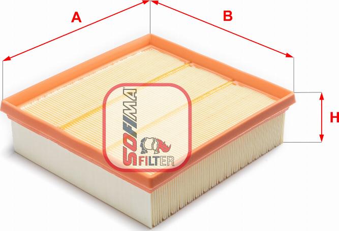 Sofima S 3A58 A - Air Filter, engine www.autospares.lv