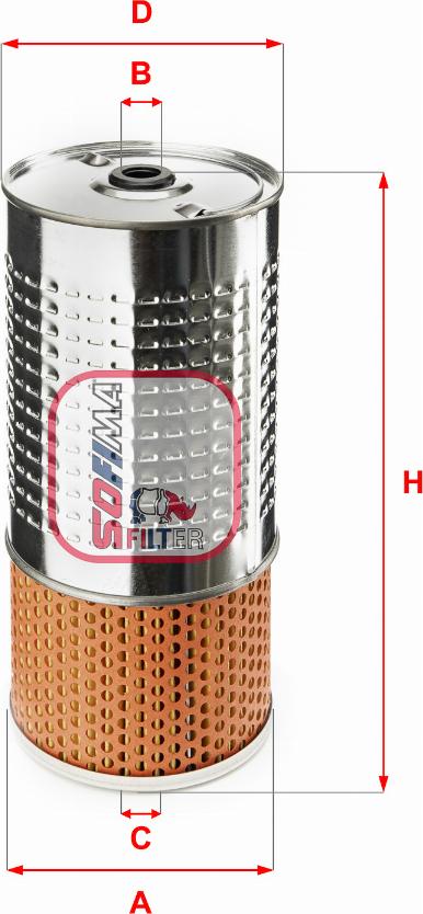 Sofima S 2510 O - Oil Filter www.autospares.lv