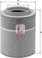 Sofima S 7573 A - Air Filter, engine www.autospares.lv