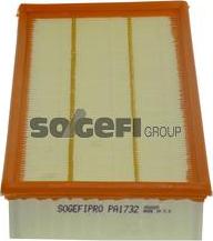 SogefiPro PA1732 - Gaisa filtrs www.autospares.lv