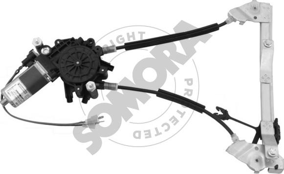 Somora 011259 - Stikla pacelšanas mehānisms www.autospares.lv