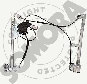 Somora 355257 - Stikla pacelšanas mehānisms www.autospares.lv