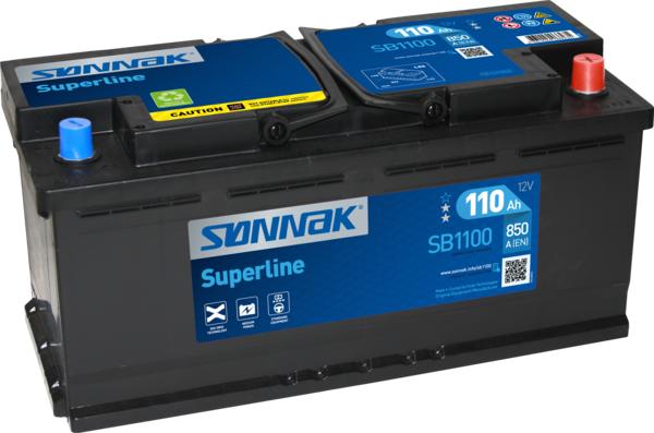 Sonnak SB1100 - Starter Battery www.autospares.lv