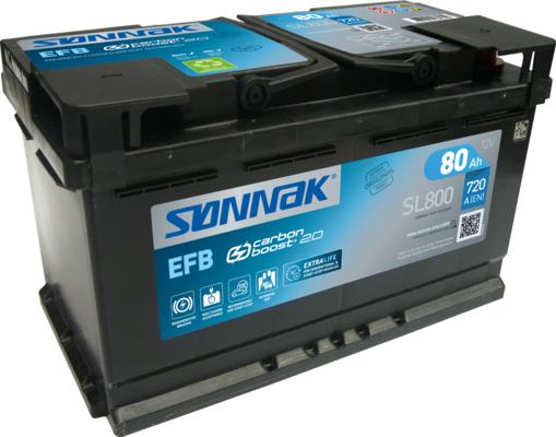 Sonnak SL800 - Starter Battery www.autospares.lv