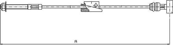 SONOVA CM04420 - Trose, Stāvbremžu sistēma www.autospares.lv