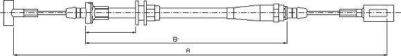 SONOVA CM07100 - Trose, Stāvbremžu sistēma www.autospares.lv