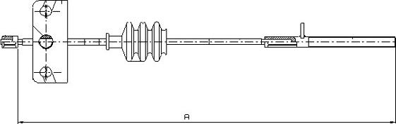 SONOVA CM07830 - Trose, Stāvbremžu sistēma www.autospares.lv