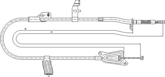 SONOVA CM11110 - Trose, Stāvbremžu sistēma www.autospares.lv