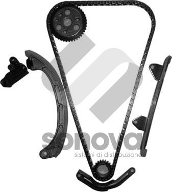 SONOVA MKC00125 - Sadales vārpstas piedziņas ķēdes komplekts www.autospares.lv