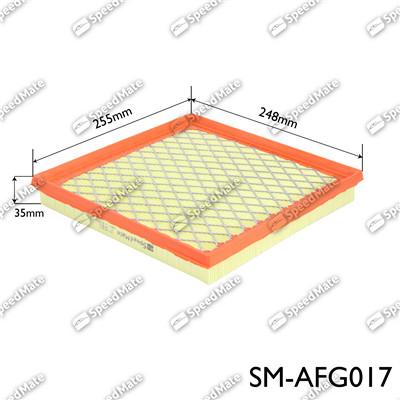 SpeedMate SM-AFG017 - Gaisa filtrs autospares.lv