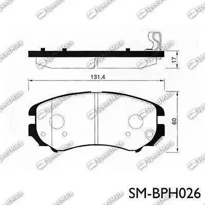 Parts-Mall PKA-029 - Bremžu uzliku kompl., Disku bremzes autospares.lv