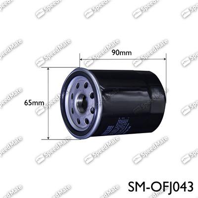 SpeedMate SM-OFJ043 - Oil Filter www.autospares.lv