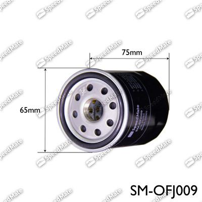 SpeedMate SM-OFJ009 - Масляный фильтр www.autospares.lv