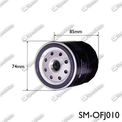 SpeedMate SM-OFJ010 - Eļļas filtrs www.autospares.lv