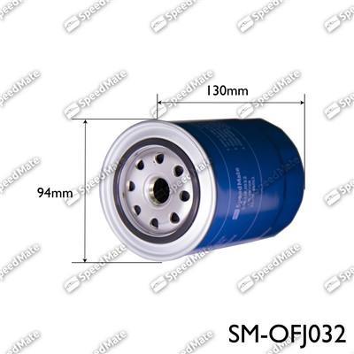 SpeedMate SM-OFJ032 - Масляный фильтр www.autospares.lv