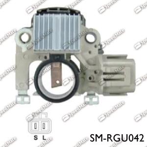 SpeedMate SM-RGU042 - Voltage regulator, alternator www.autospares.lv