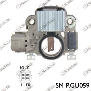 SpeedMate SM-RGU059 - Регулятор напряжения, генератор www.autospares.lv