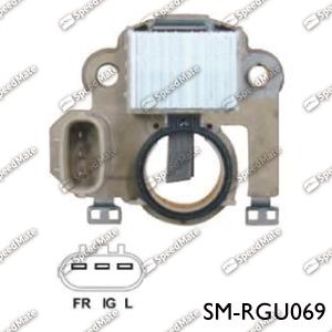 SpeedMate SM-RGU069 - Ģeneratora sprieguma regulators autospares.lv