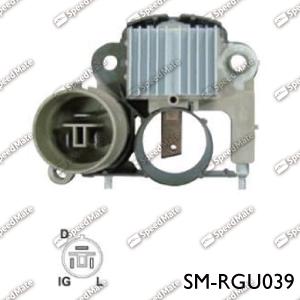 SpeedMate SM-RGU039 - Voltage regulator, alternator www.autospares.lv