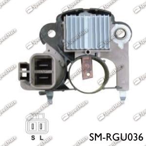 SpeedMate SM-RGU036 - Voltage regulator, alternator www.autospares.lv