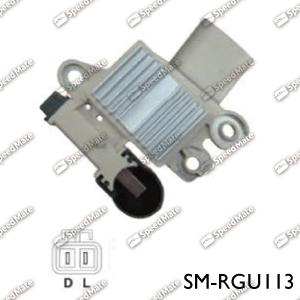 SpeedMate SM-RGU113 - Ģeneratora sprieguma regulators autospares.lv