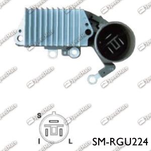 SpeedMate SM-RGU224 - Voltage regulator, alternator www.autospares.lv