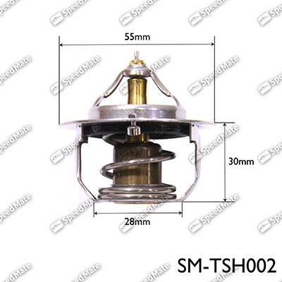 SpeedMate SM-TSH002 - Coolant thermostat / housing www.autospares.lv