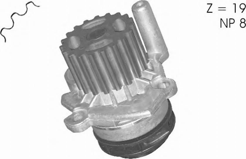 Spidan 91499 - Water Pump www.autospares.lv