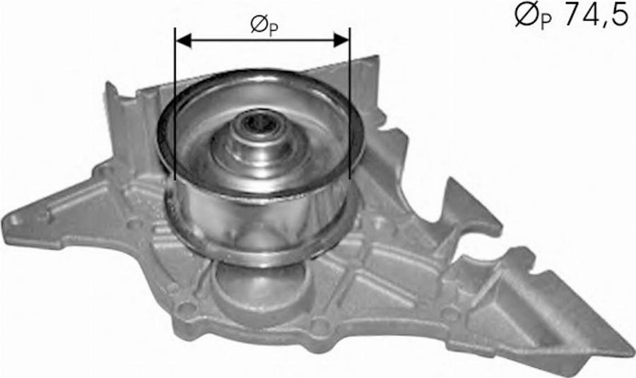 Spidan 91417 - Ūdenssūknis www.autospares.lv