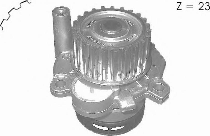 Spidan 91600 - Водяной насос www.autospares.lv